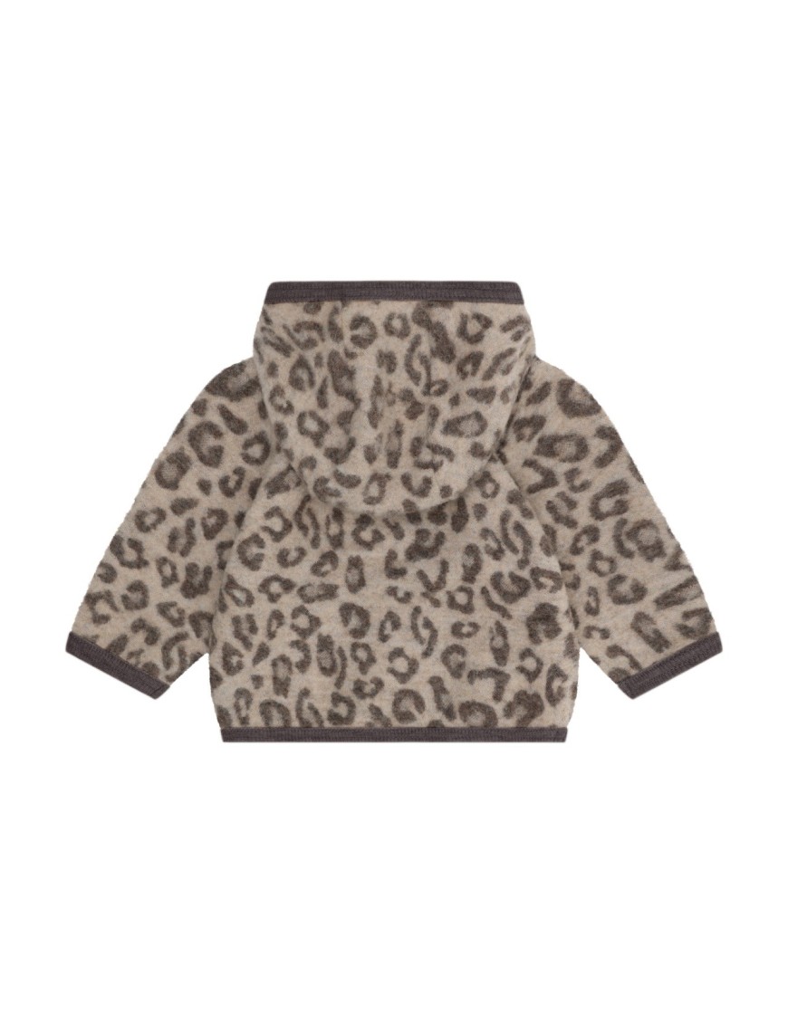 HUTTEliHUT Jacket Wool Fleece Camel – Kurtka z Wełny Merino