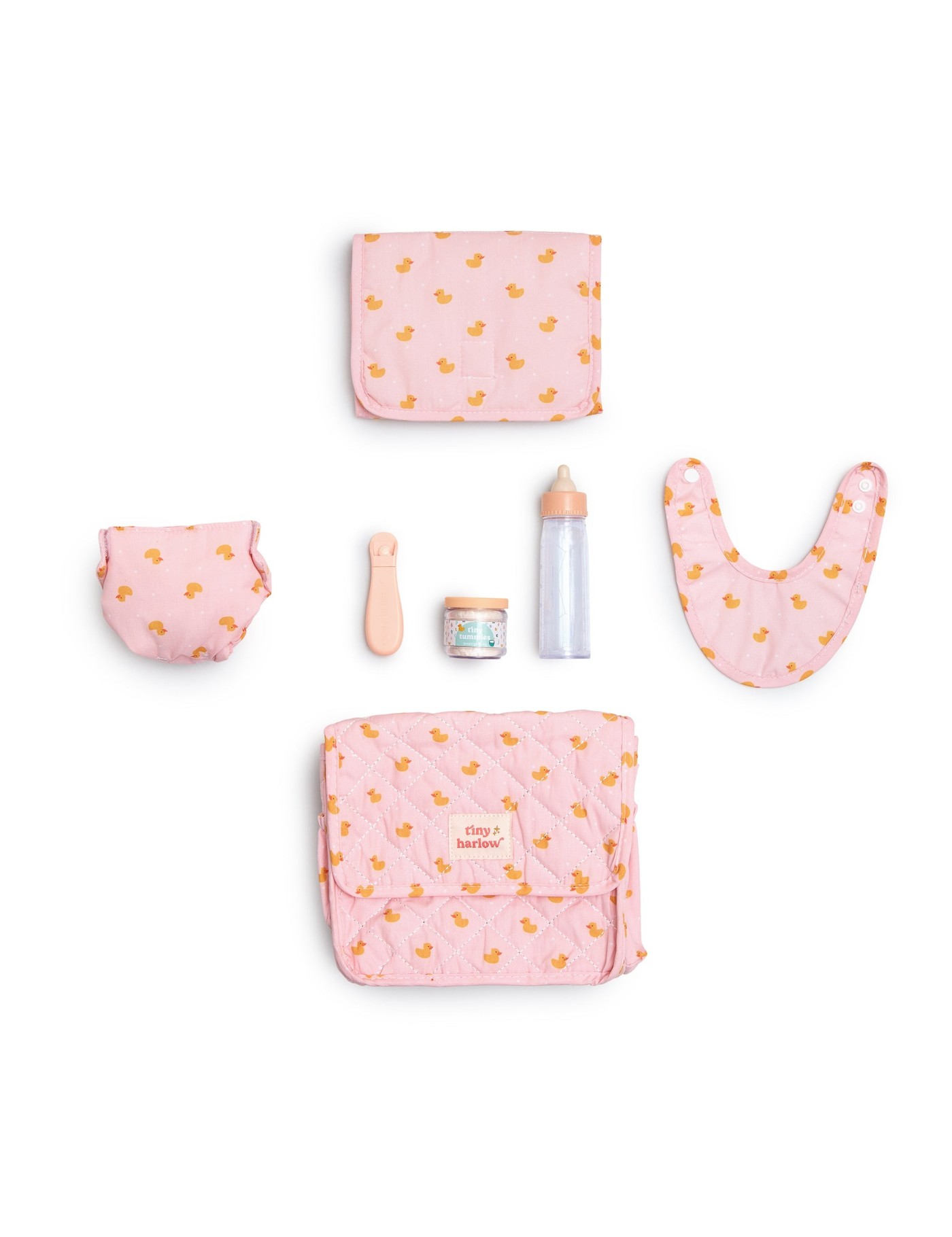 Tiny Harlow Torba z Akcesoriami dla Lalek Pink Ducky