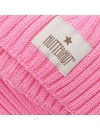 HUTTEliHUT Hat Wool Knit Solid Pink – Różowa Czapka