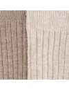 HUTTEliHUT Wool Rib Socks 2-Pack Camel Melange – Skarpetki HUTTEliHUT Wool Rib Socks 2-Pack Camel Melange – Skarpetki