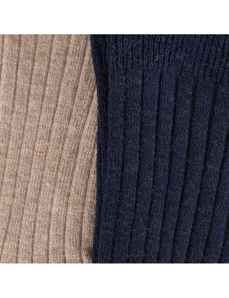 HUTTEliHUT Wool Rib Socks 2-Pack Dark Navy – Skarpetki