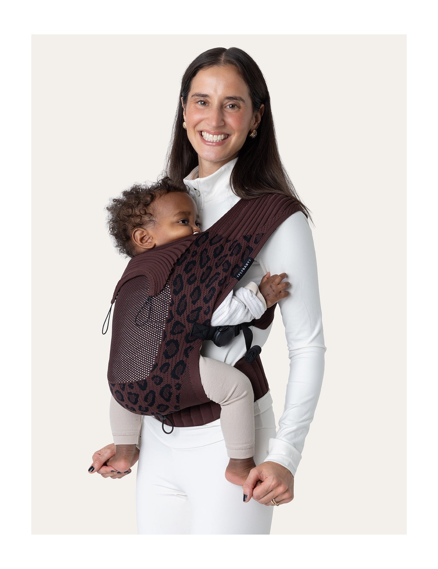 Flybaby Nosidełko ergonomiczne - Dark Leo | EcoBobo