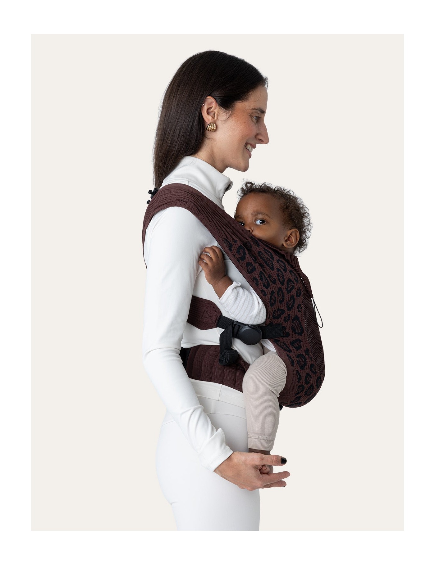 Flybaby Nosidełko ergonomiczne - Dark Leo | EcoBobo