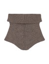HUTTEliHUT Neck Warmer Wool Knit Brown – Wełniany Komin – Ecobobo