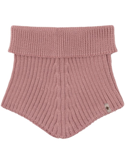 HUTTEliHUT Neck Warmer Wool Knit Pink – Wełniany Komin – Ecobobo