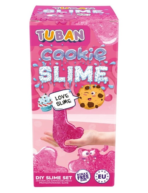 Tuban DIY Tuban Slime – Ciastko – Zestaw do Slime – Ecobobo