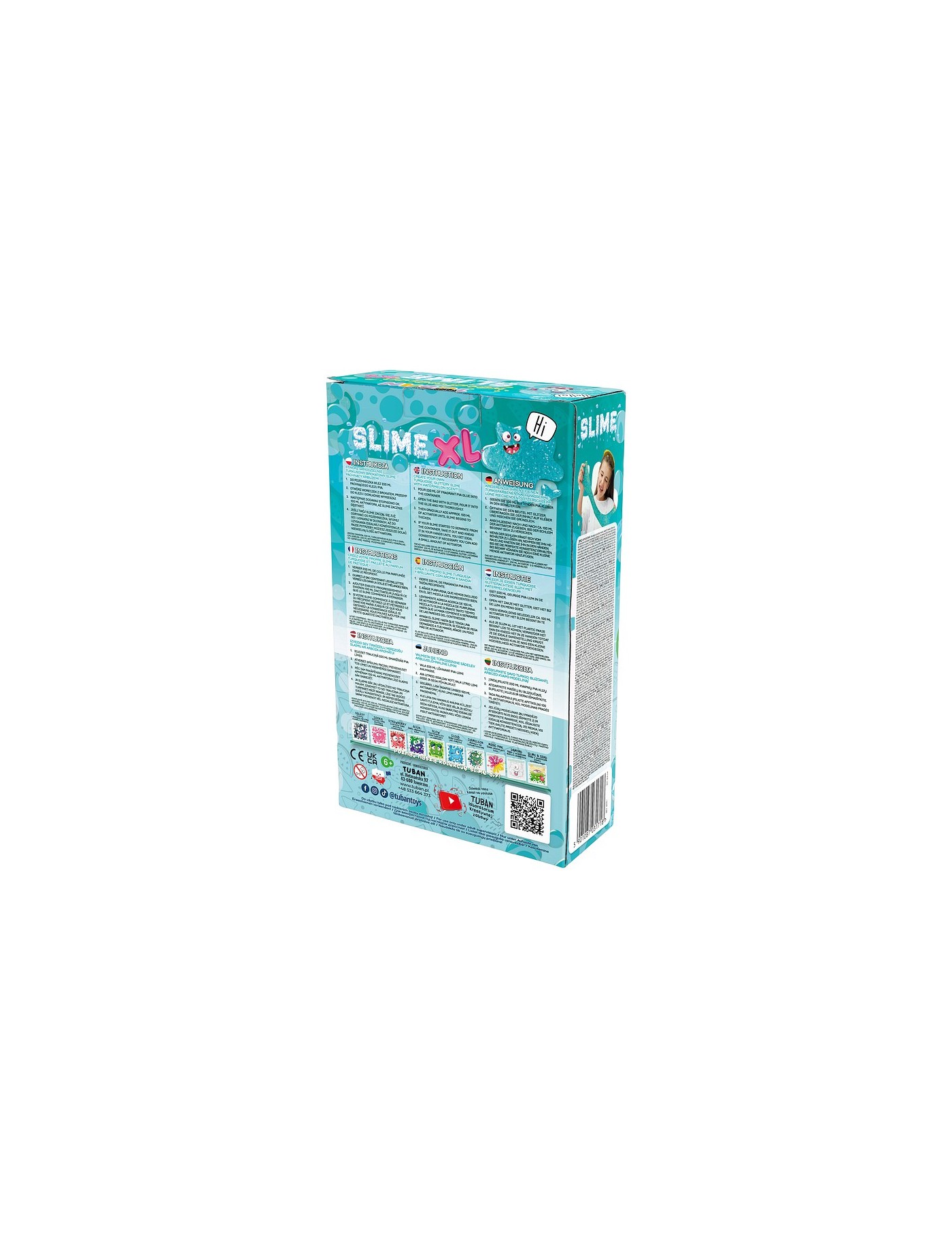 TUBAN Slime Watermelon XL – Slime Arbuz dla Dzieci – Ecobobo