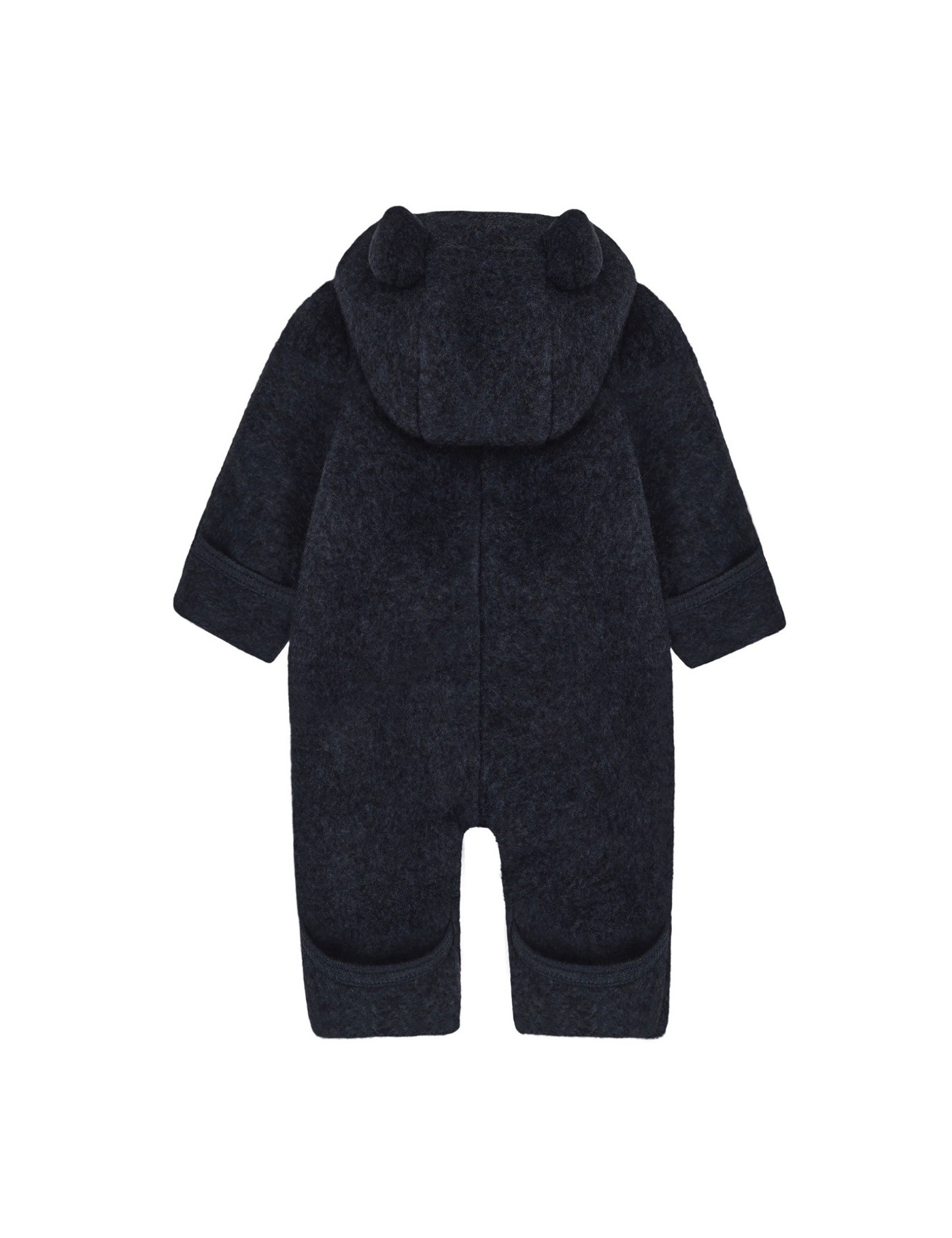 HUTTEliHUT Pram Suit Ears – Kombinezon Merino | Ecobobo