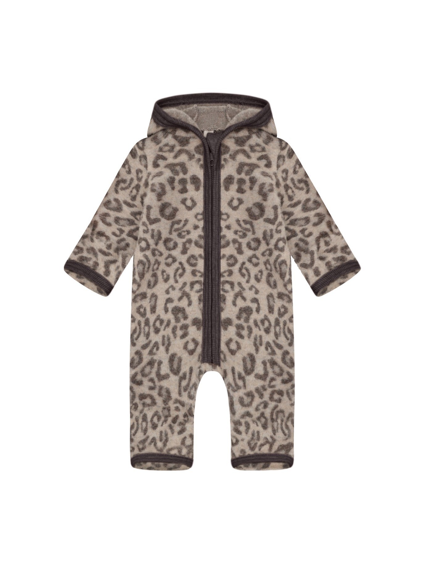 HUTTEliHUT Pram Suit Wool Fleece Jacquard – kombinezon Merino