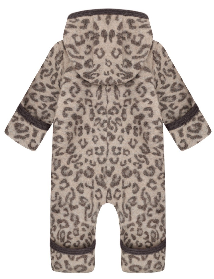 HUTTEliHUT Pram Suit Wool Fleece Jacquard – kombinezon Merino