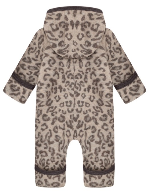 HUTTEliHUT Pram Suit Wool Fleece Jacquard – kombinezon Merino
