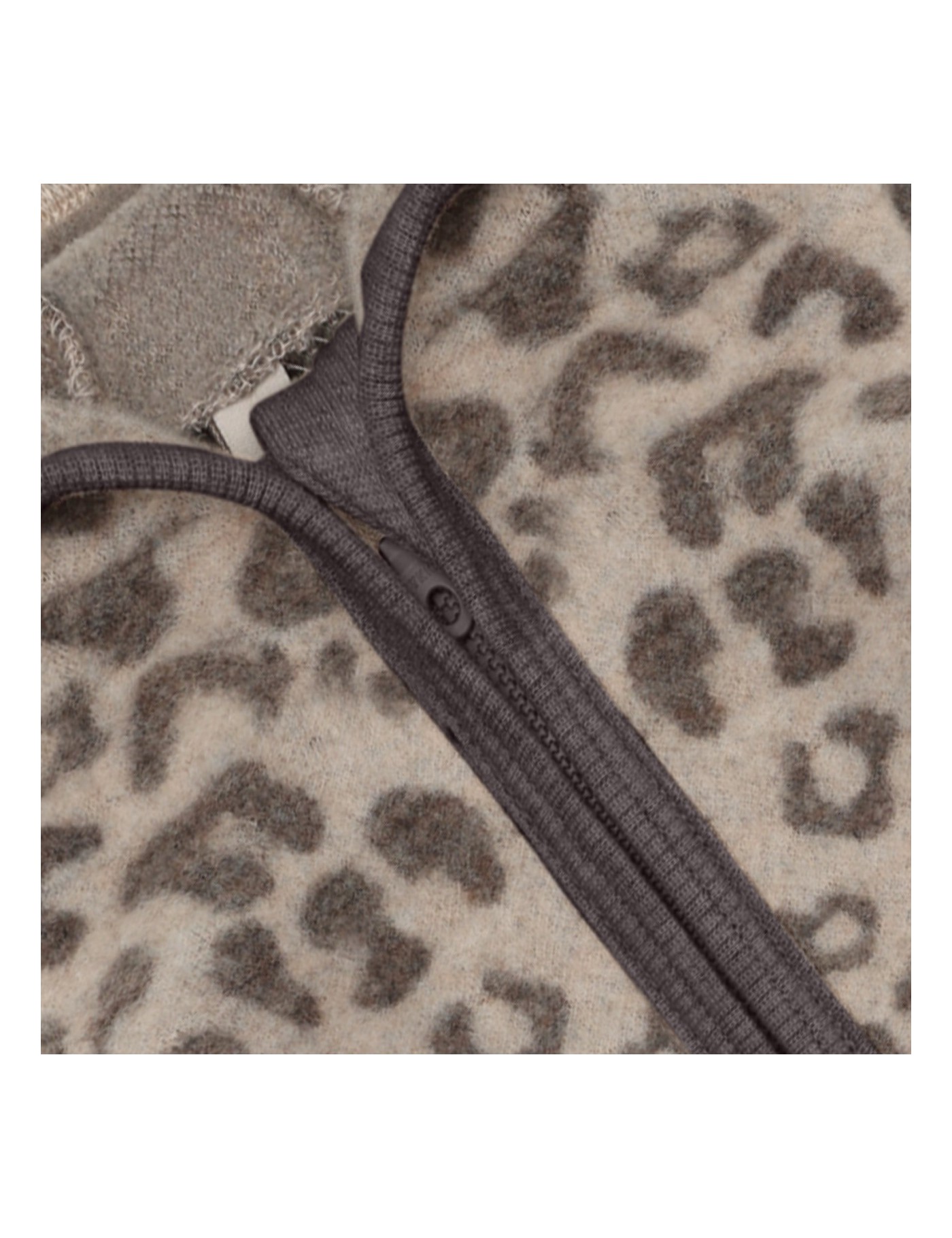 HUTTEliHUT Pram Suit Wool Fleece Jacquard – kombinezon Merino