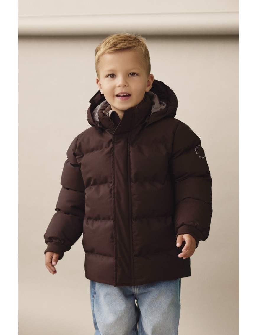 EN FANT Jacket Quilt Coffee Bean – Kurtka Pikowana – Ecobobo EN FANT Jacket Quilt Coffee Bean – Kurtka Pikowana – Ecobobo
