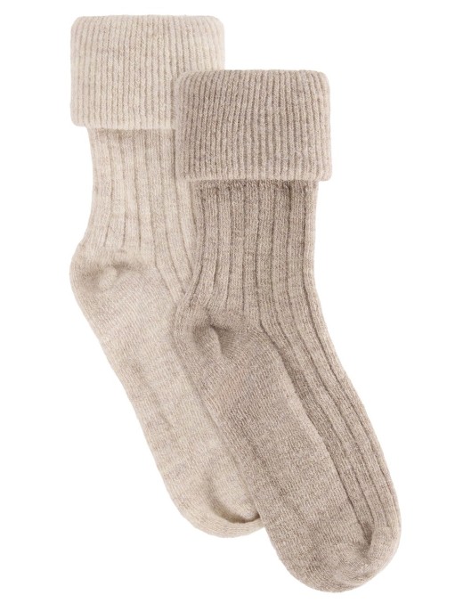 HUTTEliHUT Wool Rib Socks – Skarpetki 2-Pack | Ecobobo