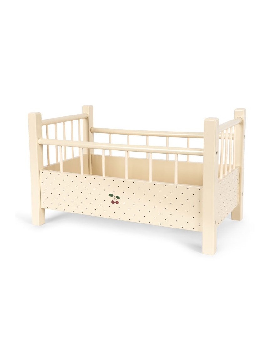 Drewniane Łóżeczko dla Lalek FSC 46 cm | Ecobobo