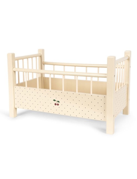 Drewniane Łóżeczko dla Lalek FSC 46 cm | Ecobobo