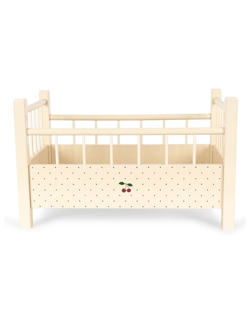 Drewniane Łóżeczko dla Lalek FSC 46 cm | Ecobobo