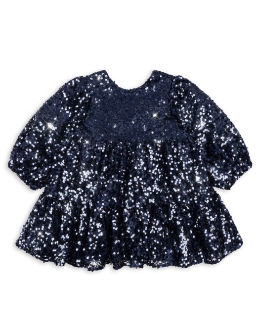 Lila Dress – Cekinowa Sukienka z Kokardą | Ecobobo