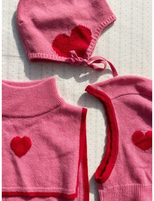 Collette Neckwarmer – Wełniany Komin Dziecięcy | Ecobobo