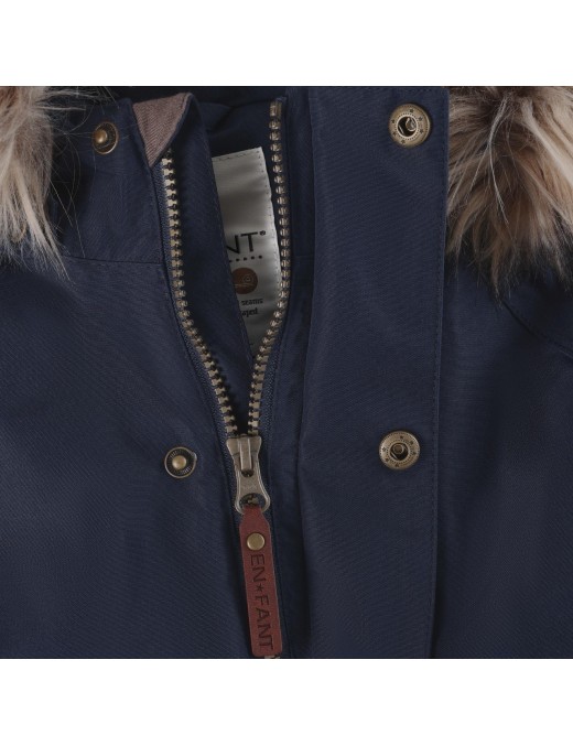 EN FANT Snow Suit Navy – Kombinezon Zimowy – Ecobobo