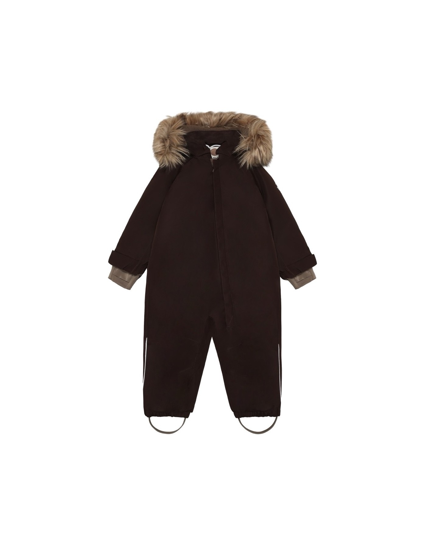 EN FANT Baby Snowsuit Coffee Bean – Kombinezon Zimowy – Ecobobo EN FANT Baby Snowsuit Coffee Bean – Kombinezon Zimowy – Ecobobo