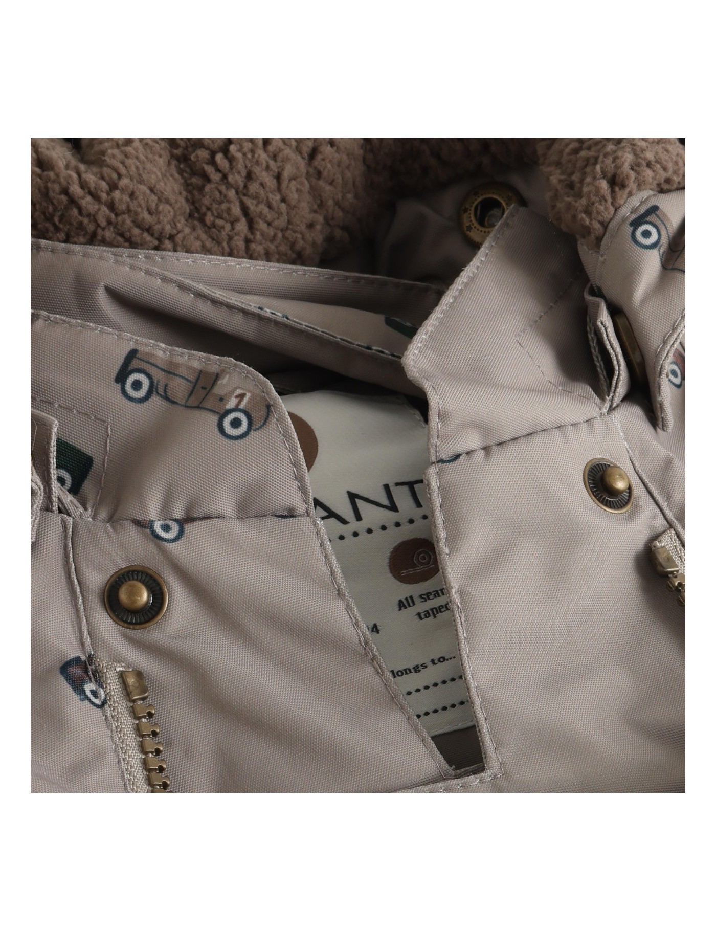 EN FANT Baby Snowsuit Fungi – Kombinezon Zimowy – Ecobobo