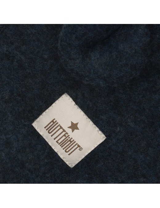 HUTTEliHUT Teddy Dark Navy – Kominiarka Merino – Ecobobo
