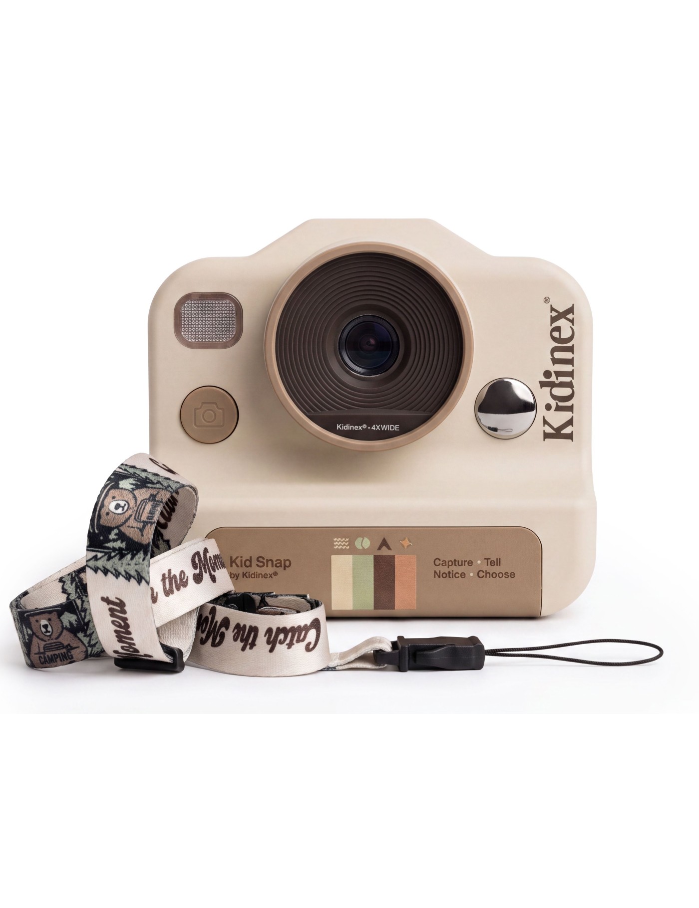 KidSnap™ Beige – Aparat Natychmiastowy dla Dzieci – Ecobobo