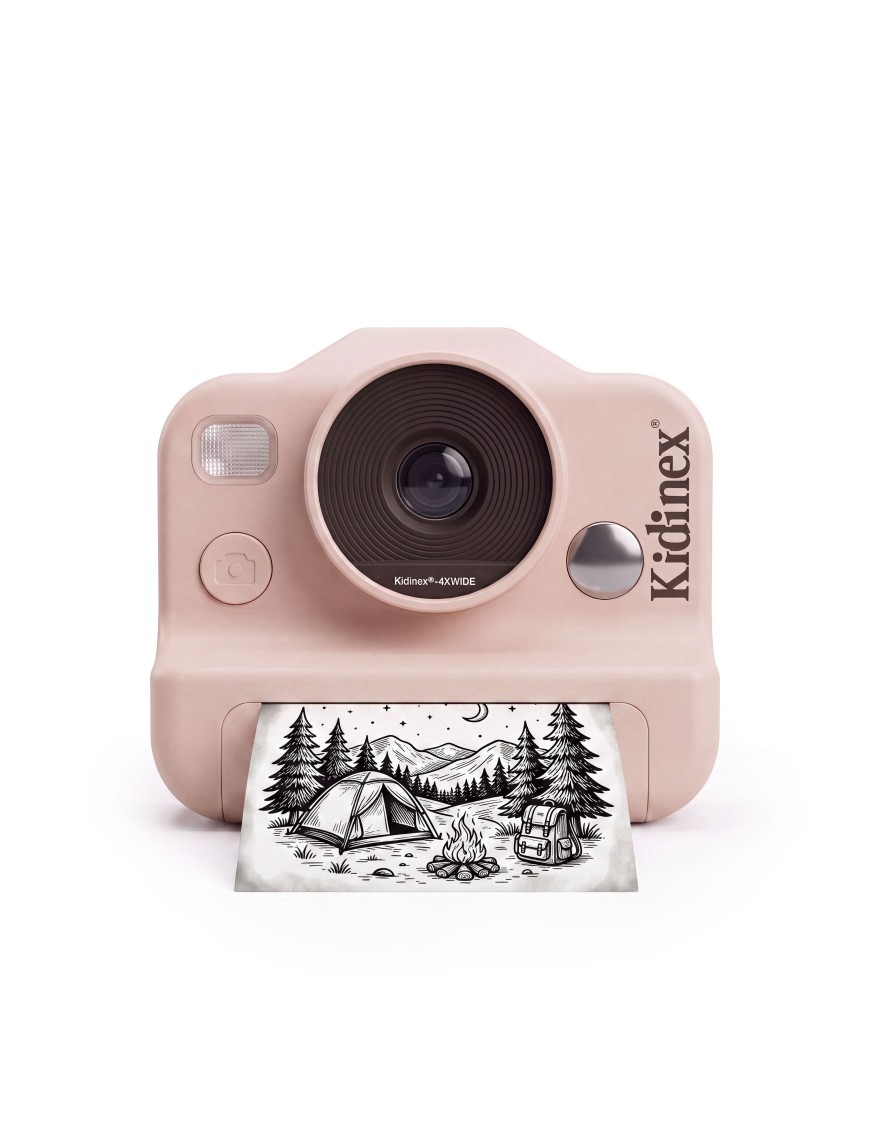 KidSnap™ Pink – Aparat Natychmiastowy dla Dzieci – Ecobobo KidSnap™ Pink – Aparat Natychmiastowy dla Dzieci – Ecobobo