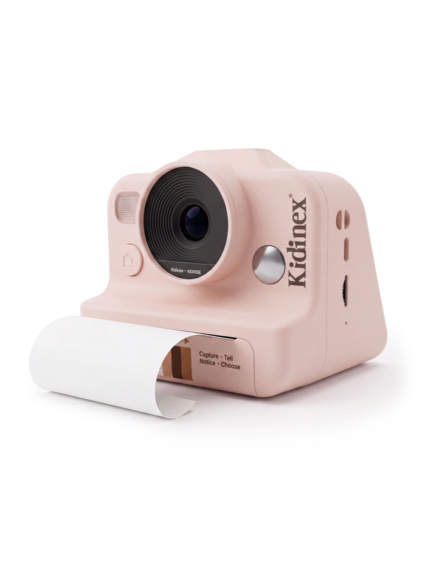 KidSnap™ Pink – Aparat Natychmiastowy dla Dzieci – Ecobobo KidSnap™ Pink – Aparat Natychmiastowy dla Dzieci – Ecobobo