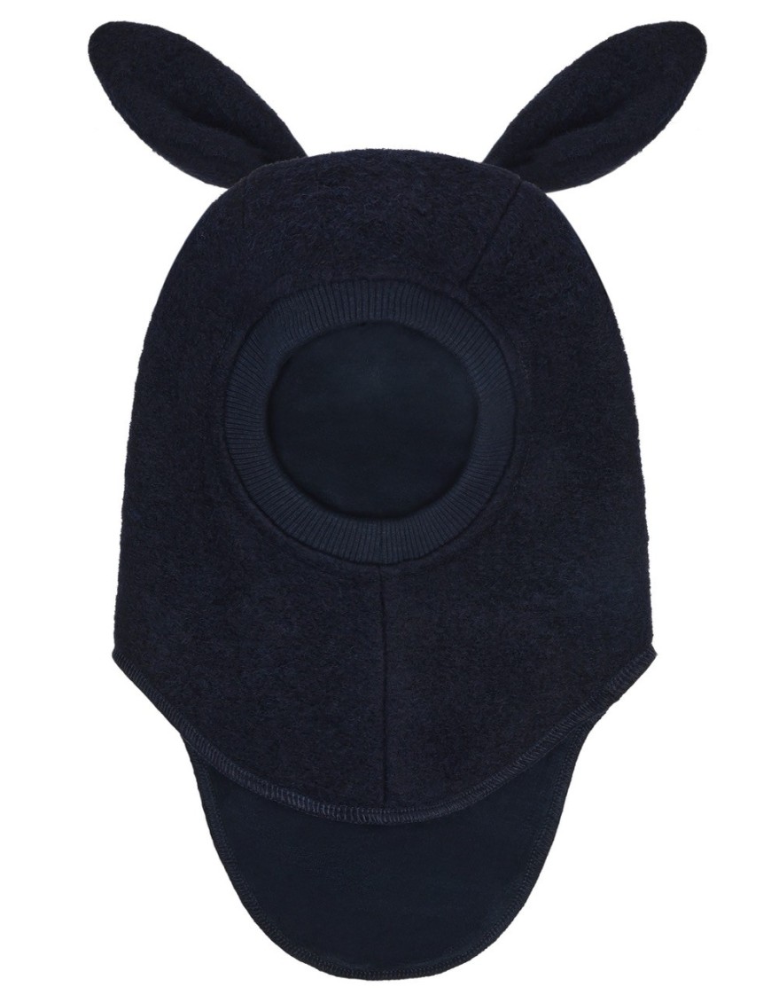 HUTTEliHUT Kominiarka Double Layer Navy – Wełniana – Ecobobo