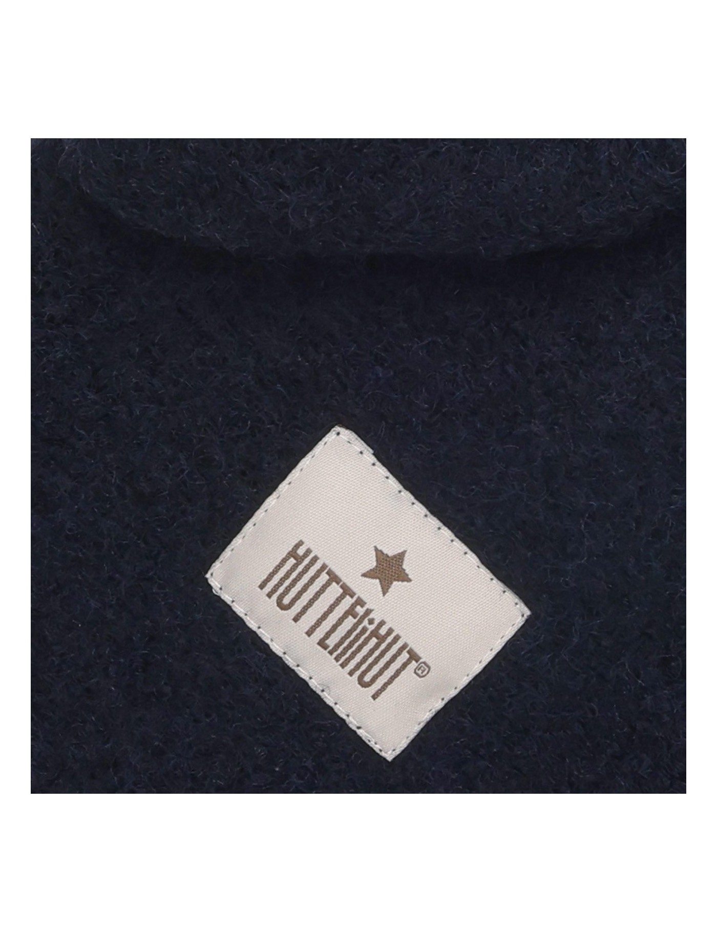 HUTTEliHUT Kominiarka Double Layer Navy – Wełniana – Ecobobo