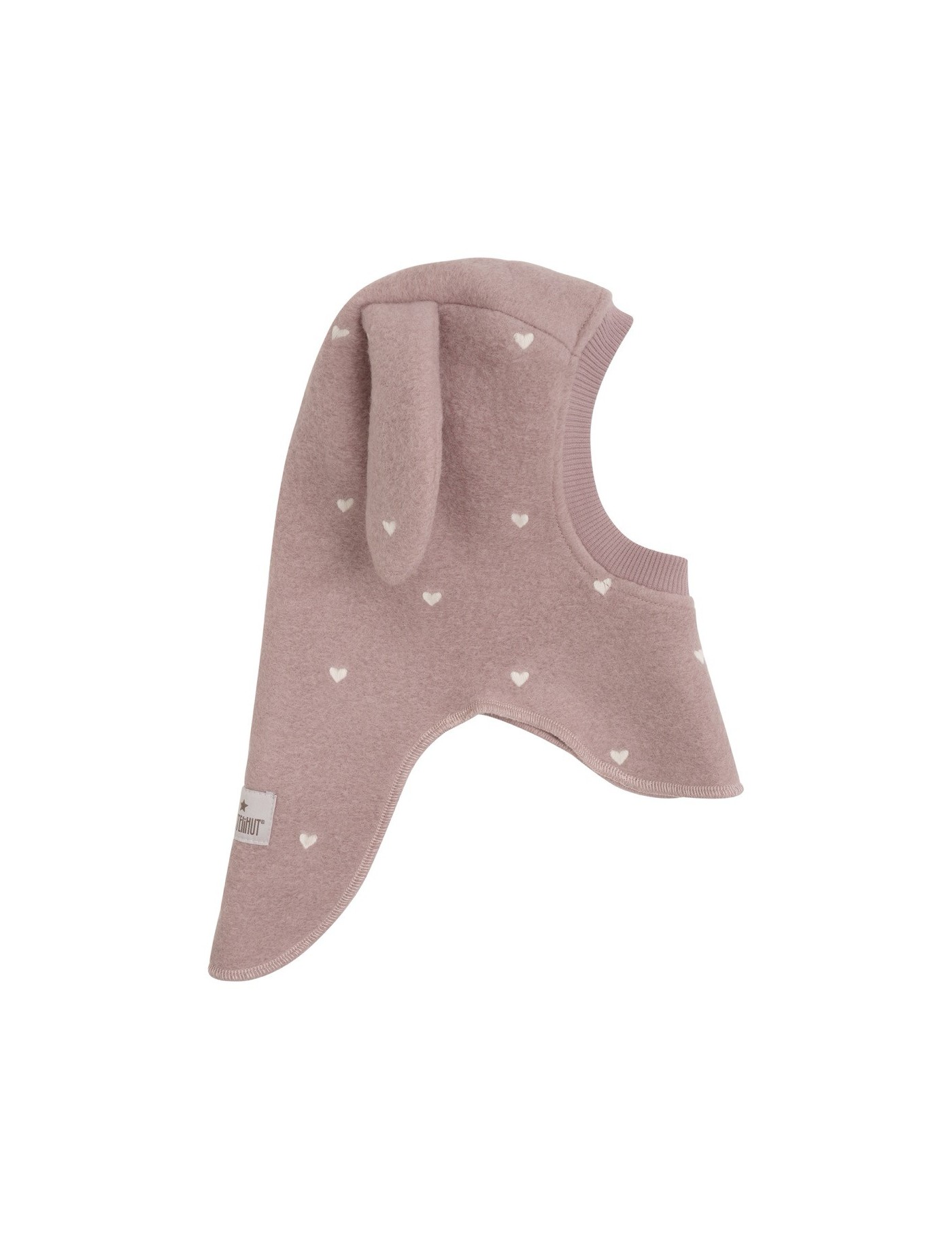 HUTTEliHUT Balaclava Ears Deauville Mauve – Kominiarka z Uszami – Ecobobo
