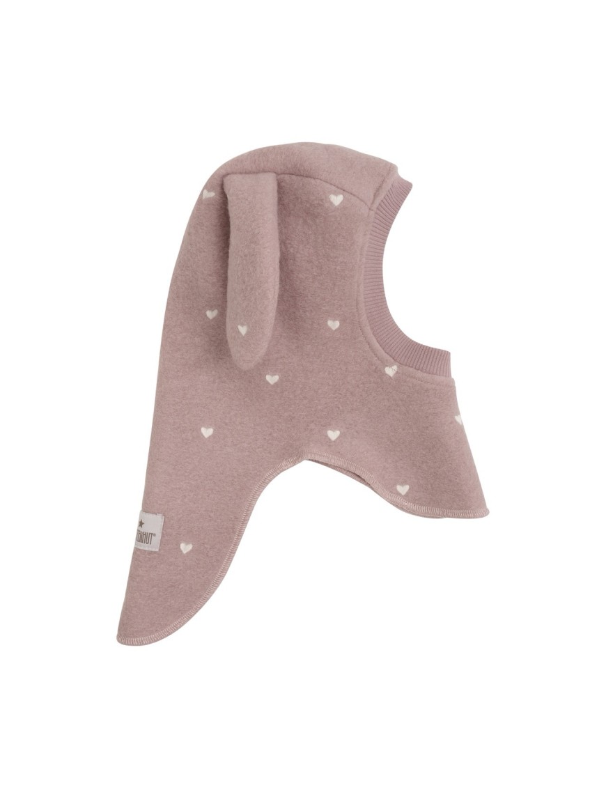HUTTEliHUT Balaclava Ears Deauville Mauve – Kominiarka z Uszami – Ecobobo