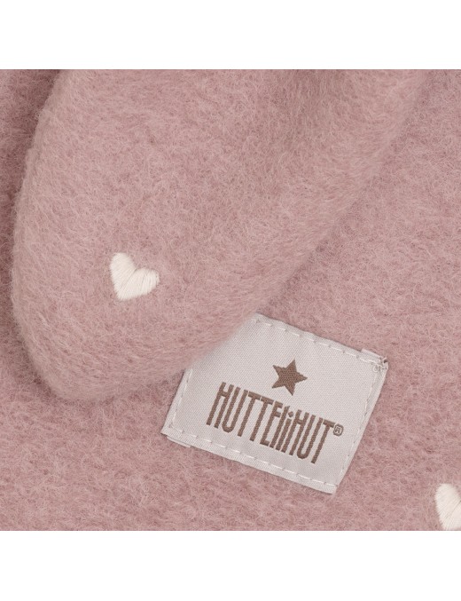 HUTTEliHUT Balaclava Ears Deauville Mauve – Kominiarka z Uszami – Ecobobo