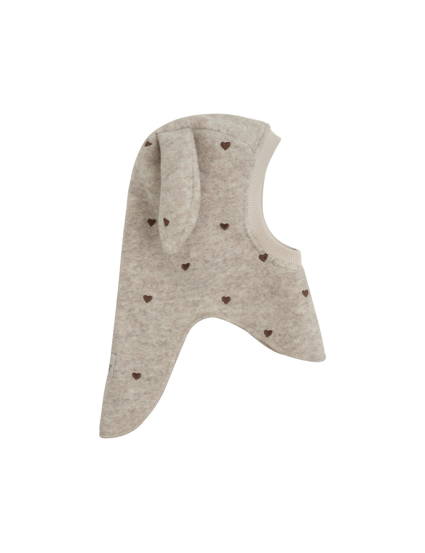 HUTTEliHUT Balaclava Double Layer Sand Melange – Kominiarka – Ecobobo