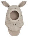 HUTTEliHUT Balaclava Double Layer Sand Melange – Kominiarka – Ecobobo