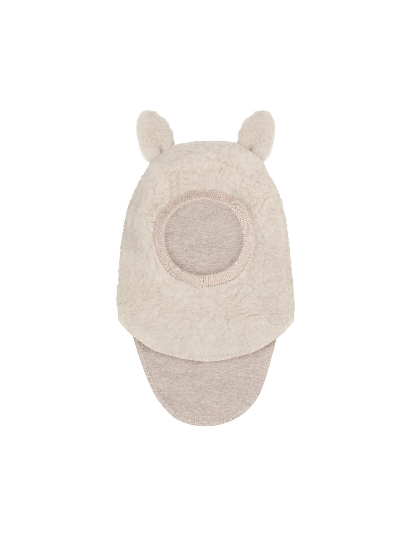 HUTTEliHUT Balaclava Teddy Cement – Kominiarka z Uszkami – Ecobobo HUTTEliHUT Balaclava Teddy Cement – Kominiarka z Uszkami – Ecobobo