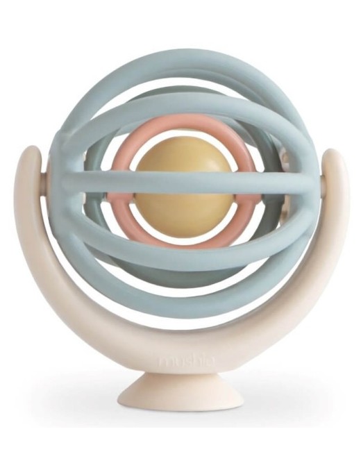 Mushie Spinner 3D Ball z Przyssawką – Zabawka Sensoryczna – Ecobobo