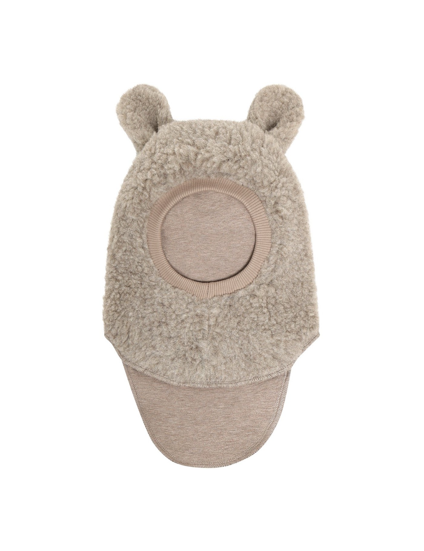 HUTTEliHUT Balaclava Teddy Camel Melange 2044 – Kominiarka – Ecobobo