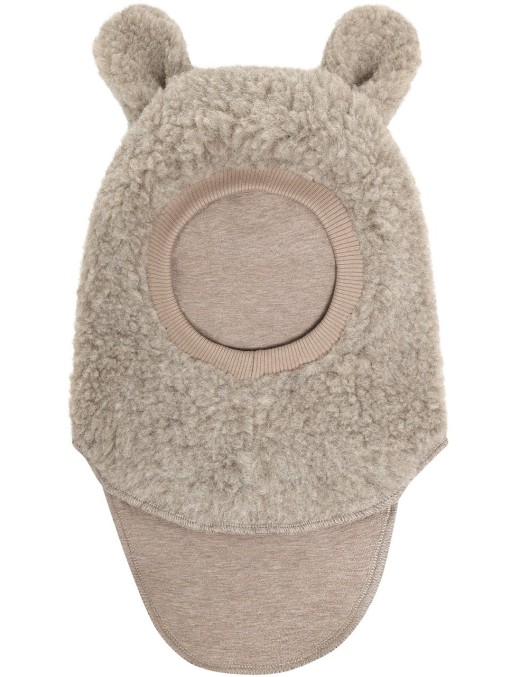 HUTTEliHUT Balaclava Teddy Camel Melange 2044 – Kominiarka – Ecobobo
