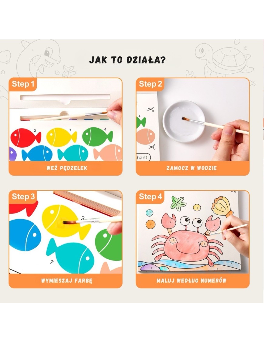Jarmelo Kolorowanka Akwarelowa Dino 3+ – Ecobobo Jarmelo Kolorowanka Akwarelowa Dino 3+ – Ecobobo