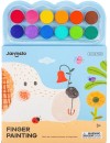 Jarmelo Finger Painting Forest – malowanie palcami 12 gąbek 3+ – Ecobobo