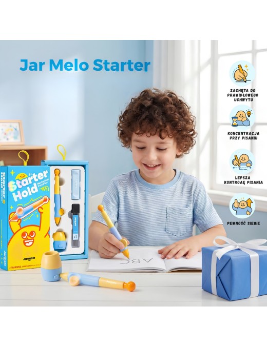 Jarmelo Ołówek Automatyczny WOW Grip 2mm Niebieski 3+ – Ecobobo