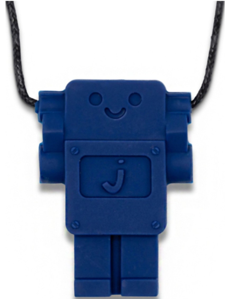 Jellystone Robot School Blue – gryzak sensoryczny Medium 3+ – Ecobobo Jellystone Robot School Blue – gryzak sensoryczny Medium 3+ – Ecobobo