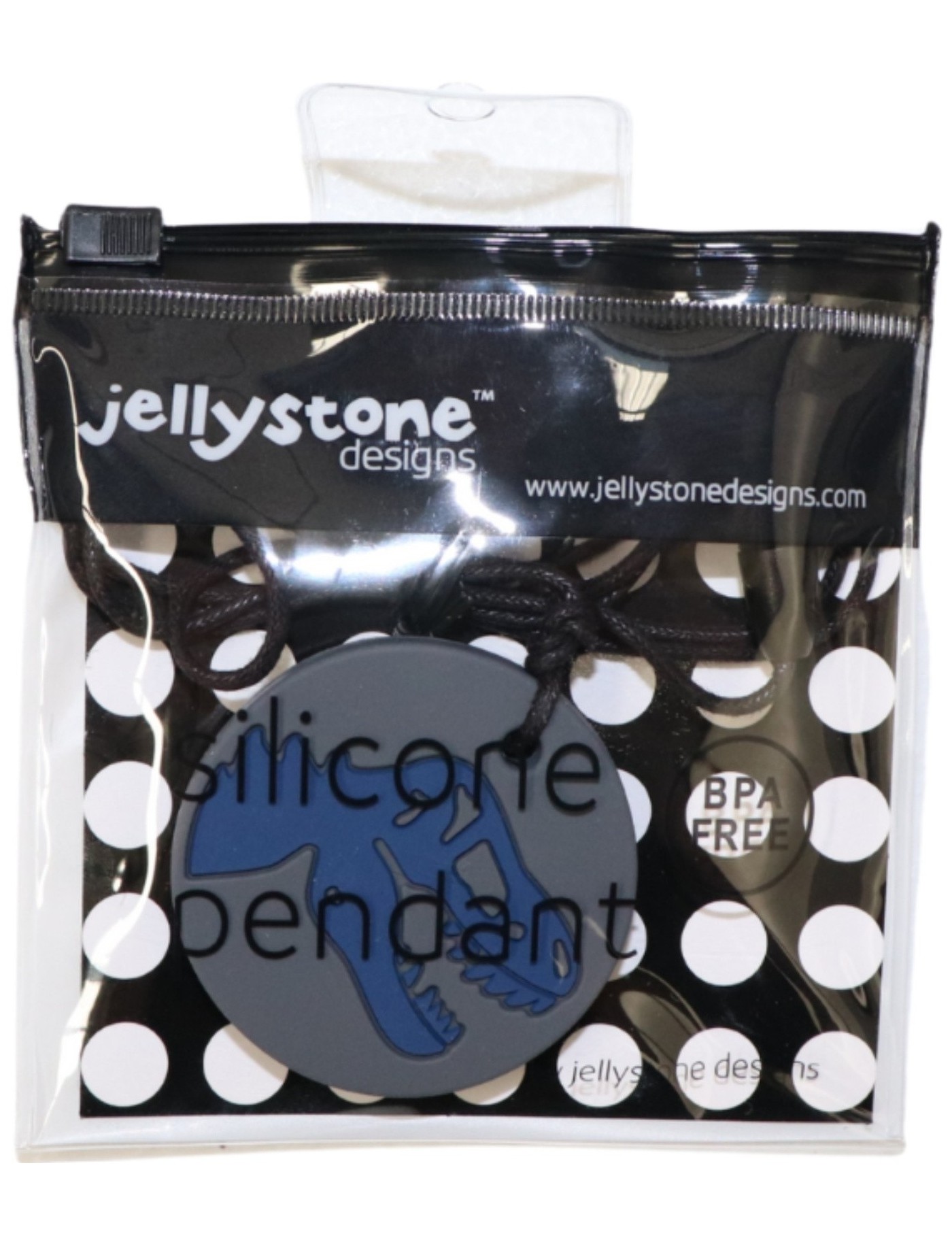 Jellystone Dinozaur Szary – gryzak sensoryczny Medium 3+ – Ecobobo Jellystone Dinozaur Szary – gryzak sensoryczny Medium 3+ – Ecobobo