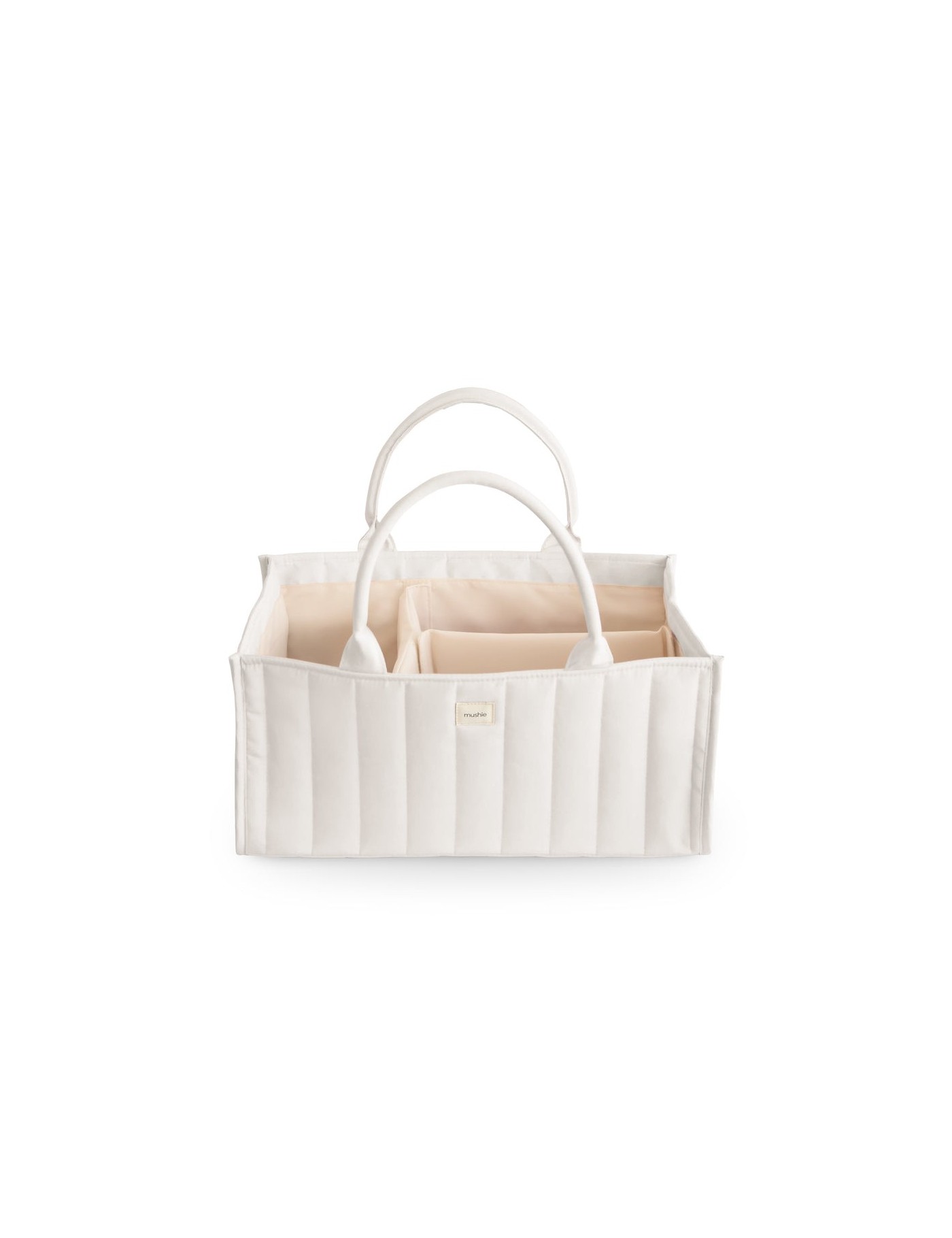 Mushie Organizer na Pieluszki Ivory – Diaper Caddy – Ecobobo