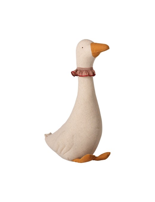 Maileg Goose Small Dark Nature – Gęś dekoracyjna 38 cm – Ecobobo