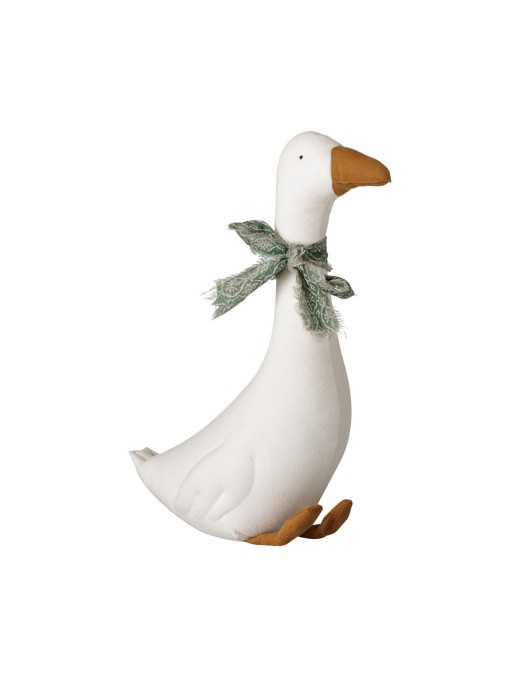 Maileg Goose Small Off White – Gęś dekoracyjna 38 cm – Ecobobo