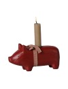 Maileg Świecznik Świnka Small Red – Ecobobo